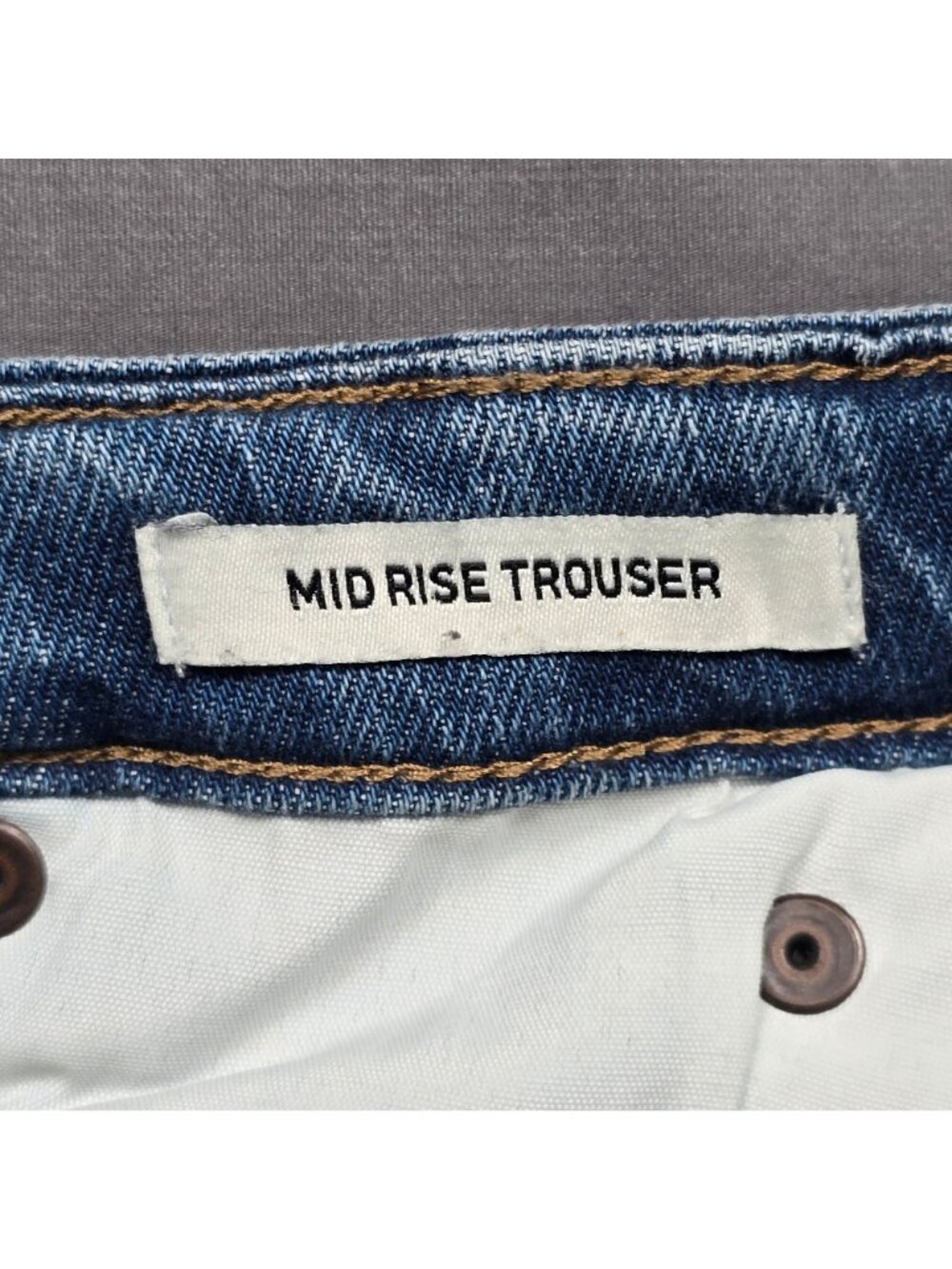 Wrangler Retro 25X34 Mid Rise Trouser Jeans Light Wash Bootcut Denim Blue - Picture 3 of 6